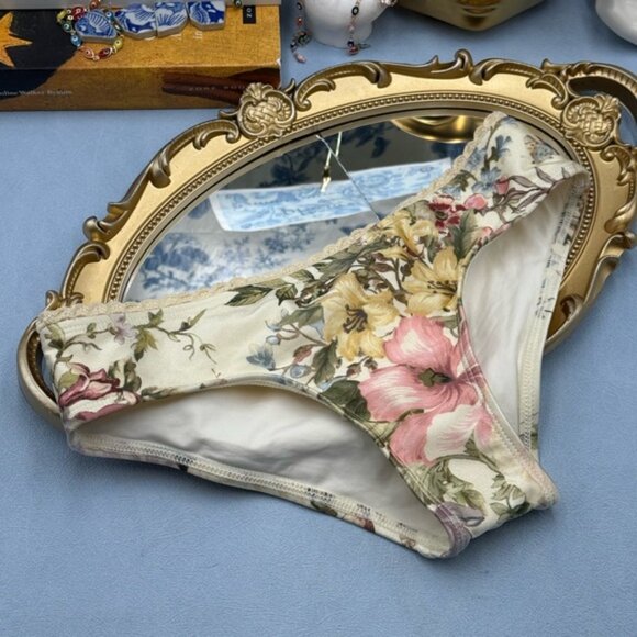 🆕 ZIMMERMANN KIDS 🧿 NWOT Waverly Knit Bandeau Bikini, Mismatched Floral Sz 10Y - Picture 11 of 14